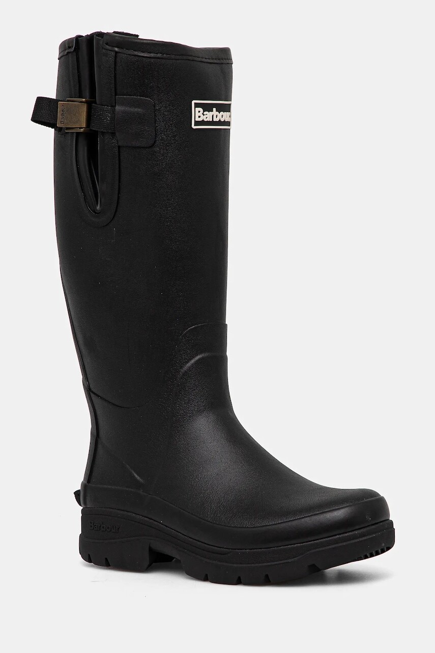 Gumáky Barbour Tempest pánske, čierna farba, MRF0016BK31