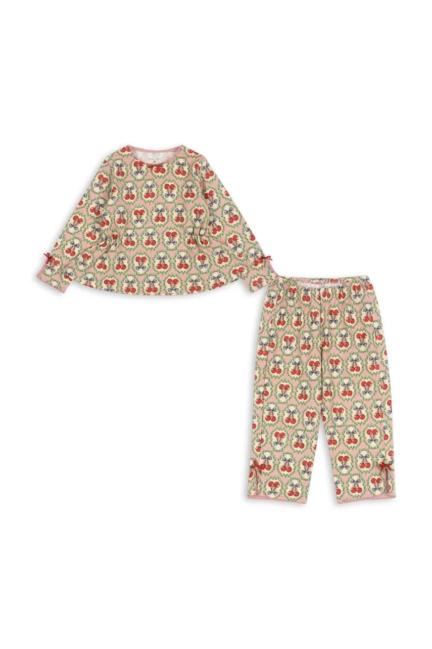 Detská bavlnená súprava Konges Sløjd DREY SET GOTS béžová farba, KS102034