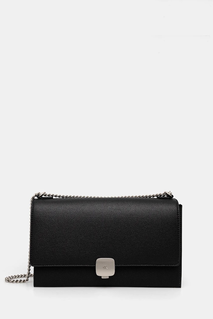 Kabelka Calvin Klein Jeans čierna farba, K60K612709