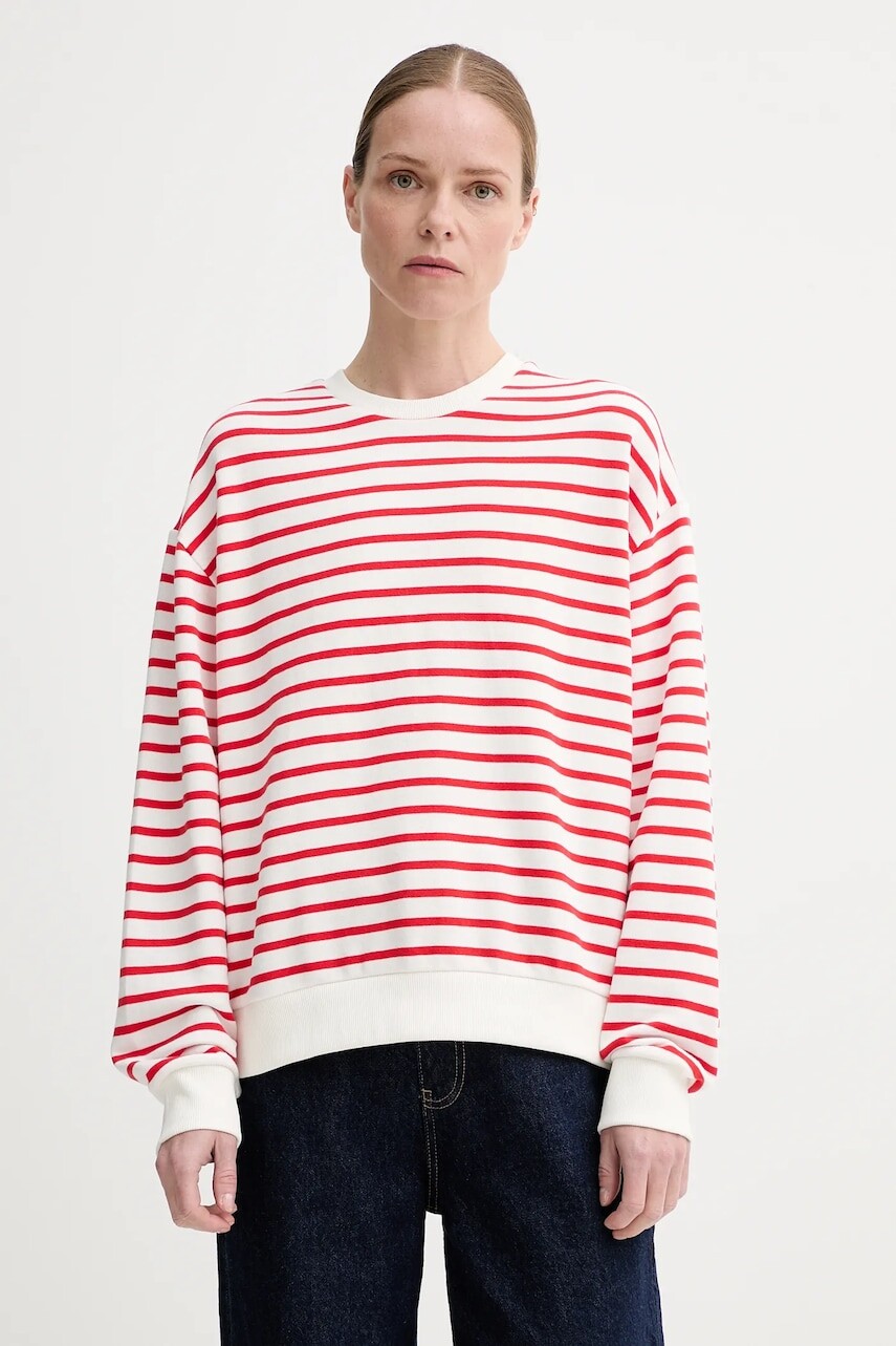 Mikina Marc O'Polo biela farba, vzorované, 5000005482