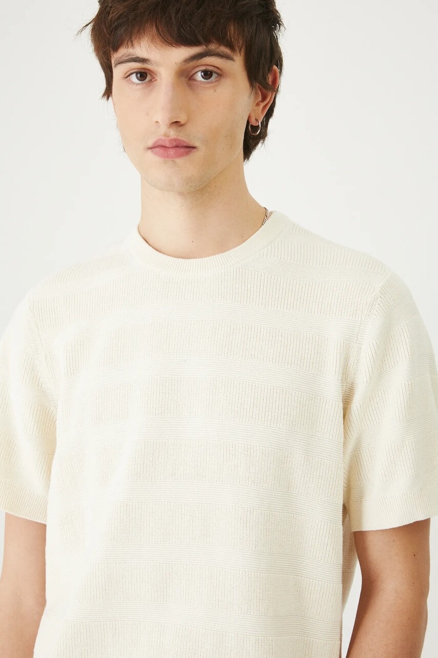 Bavlnené tričko Medicine pánske, béžová farba, jednofarebná