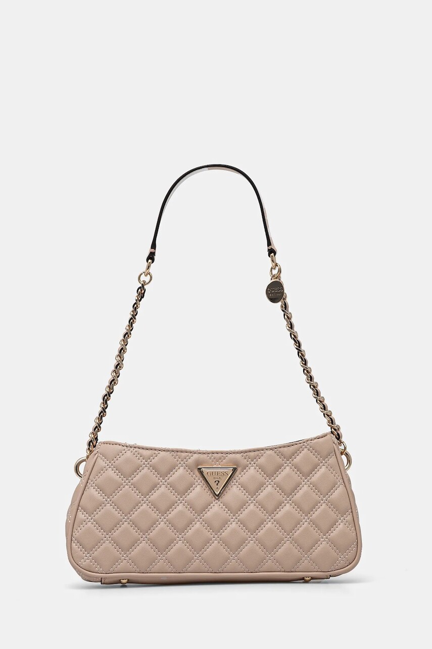 Kabelka Guess GIULLY ružová farba, HWQG87 48160