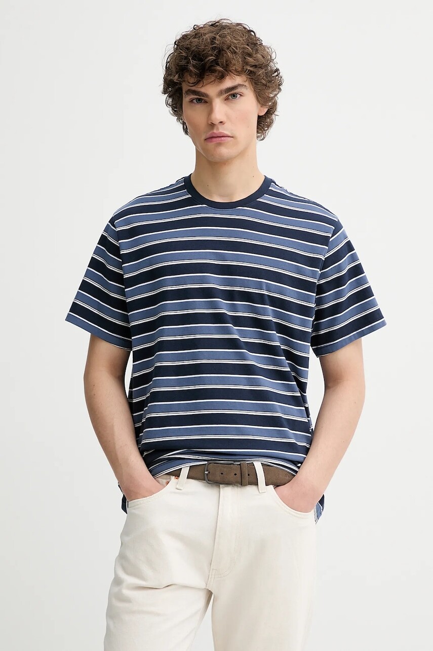 Bavlnené tričko Levi's THE ESSENTIAL TEE pánske, béžová farba, jednofarebné, A3328