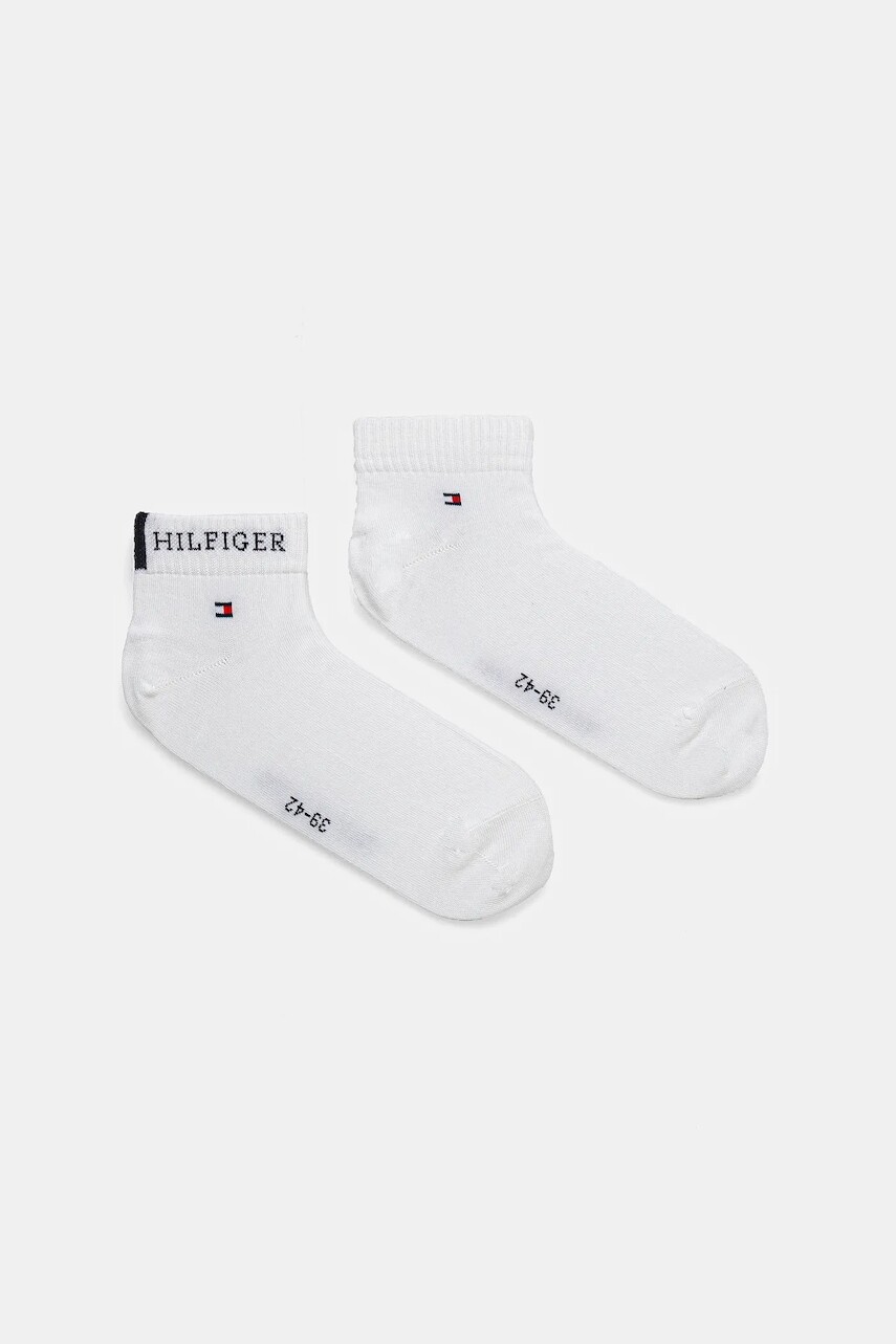 Ponožky Tommy Hilfiger 2-pak pánske, béžová farba, 701232466