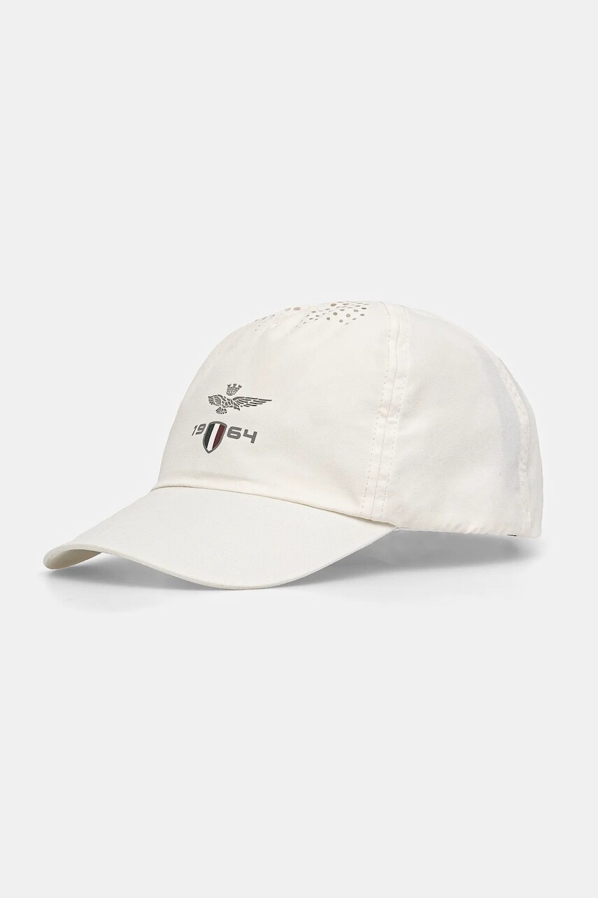 Šiltovka Aeronautica Militare béžová farba, s potlačou, HA1199CT3495