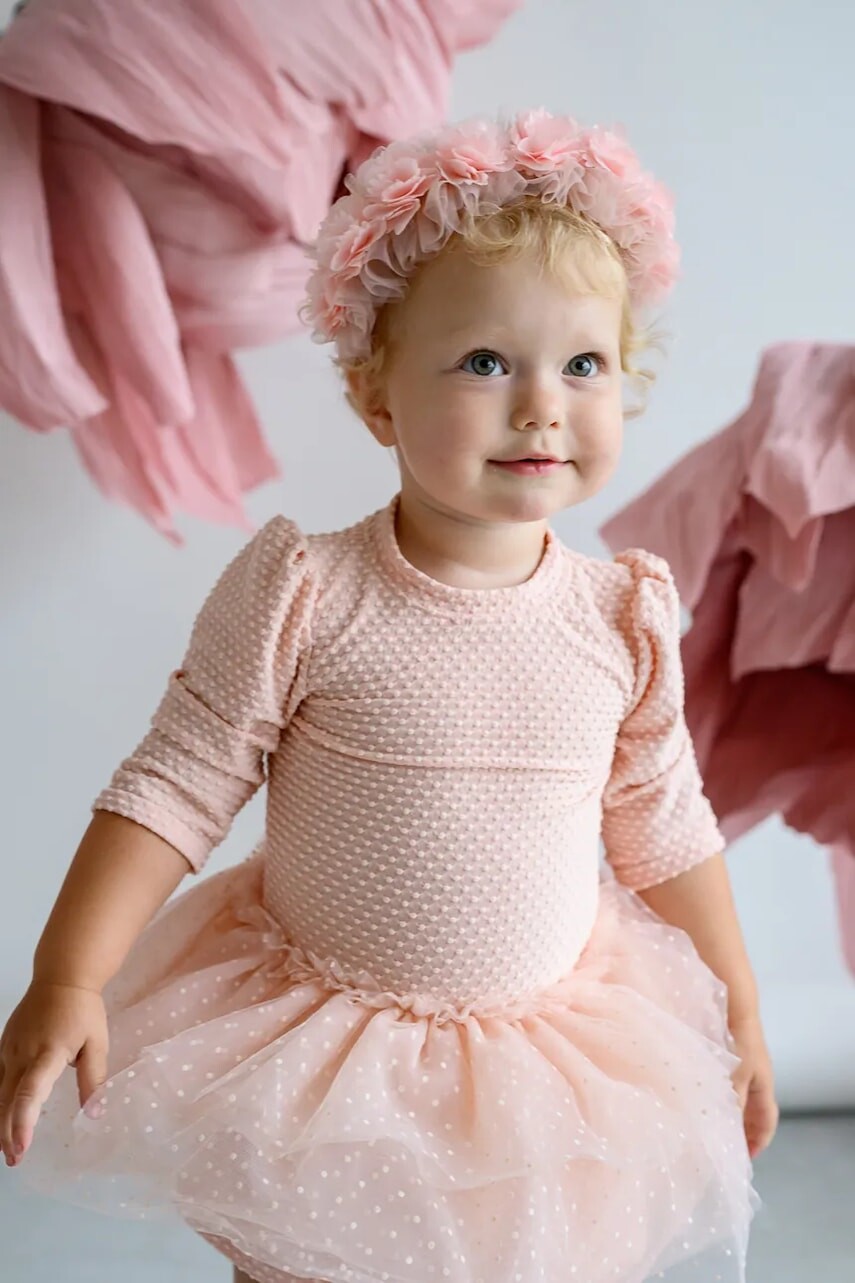 Dievčenské šaty Jamiks POLIANA I oranžová farba, midi, áčkový strih, JWH014