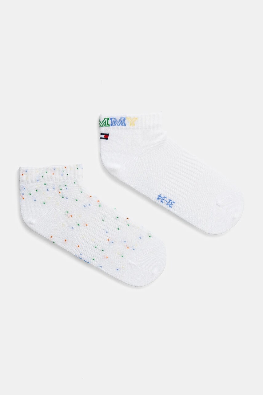 Detské ponožky Tommy Hilfiger 2-pak béžová farba, 701232713