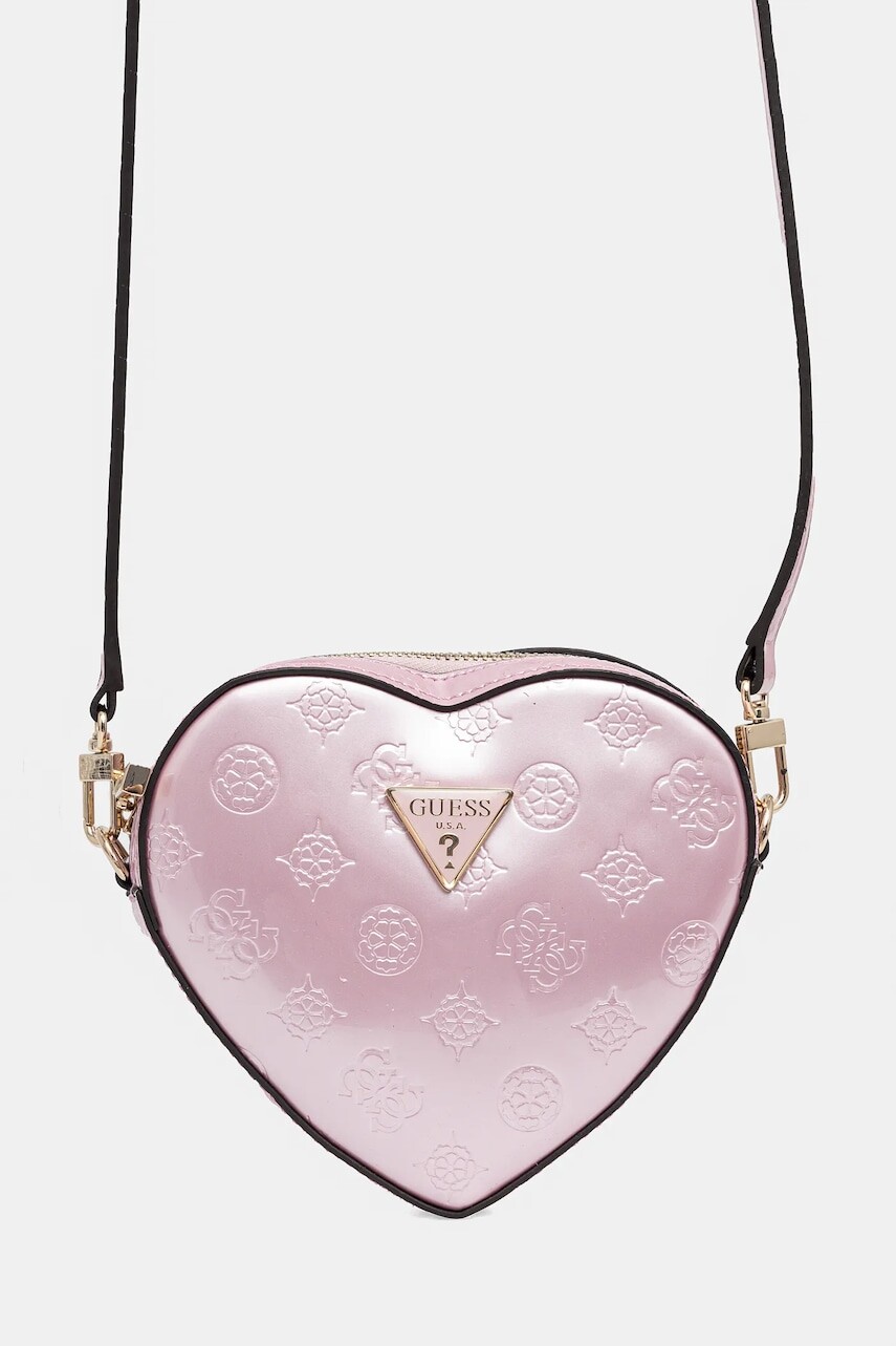 Kabelka Guess ARNELA ružová farba, HWTG94 96770