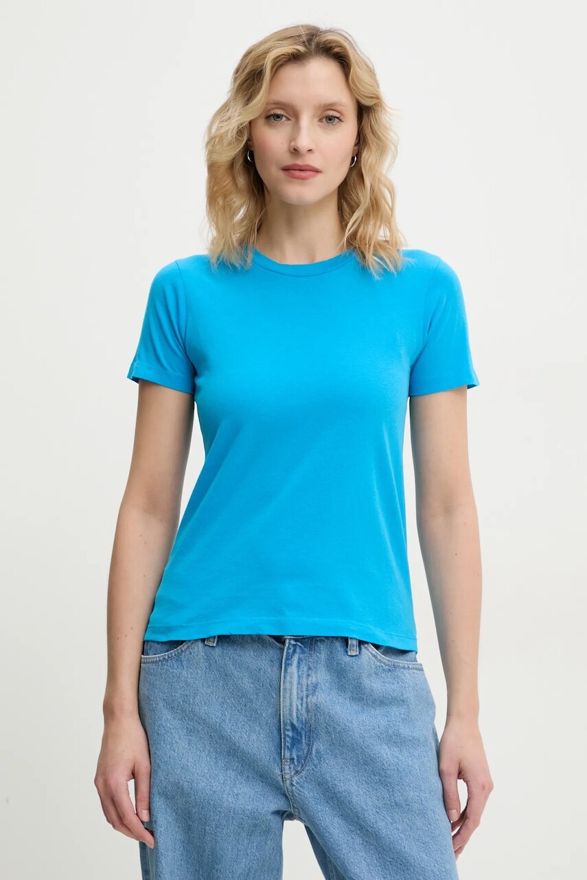 Bavlnené tričko American Vintage dámske, GAMI21E25