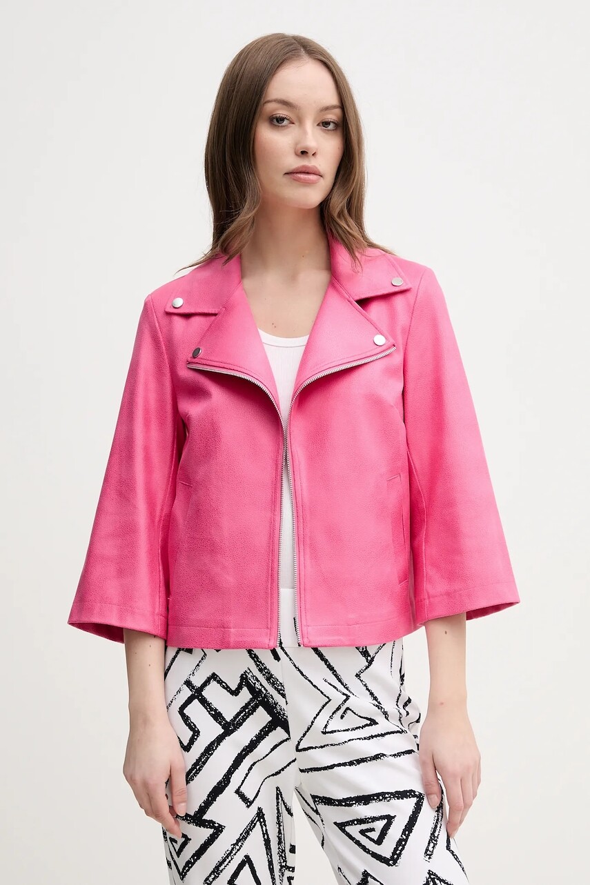 Bunda Joseph Ribkoff ružová farba, prechodná, 251908