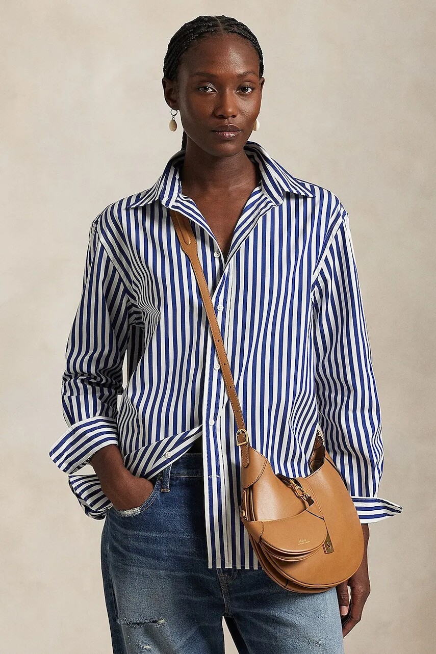 Bavlnená košeľa Polo Ralph Lauren viac farieb, regular, s klasickým golierom, 211968218