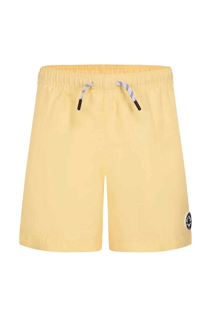Detské plavkové šortky Converse žltá farba, 9CD479