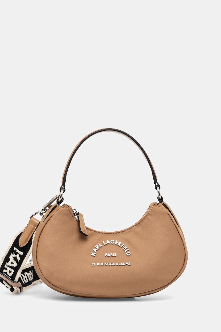 Kabelka Karl Lagerfeld zelená farba, A2W30086