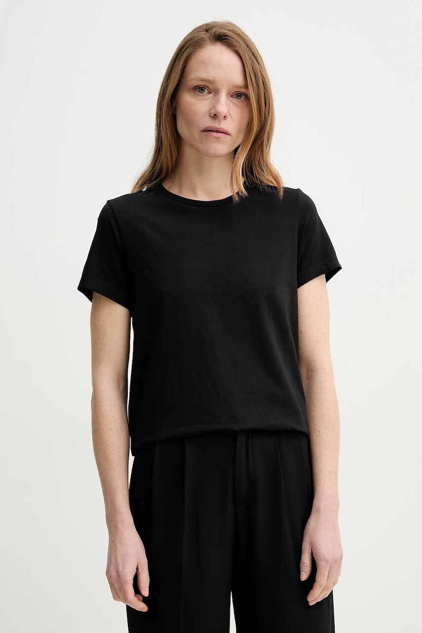 Tričko Marc O'Polo dámske, čierna farba, 503200151095