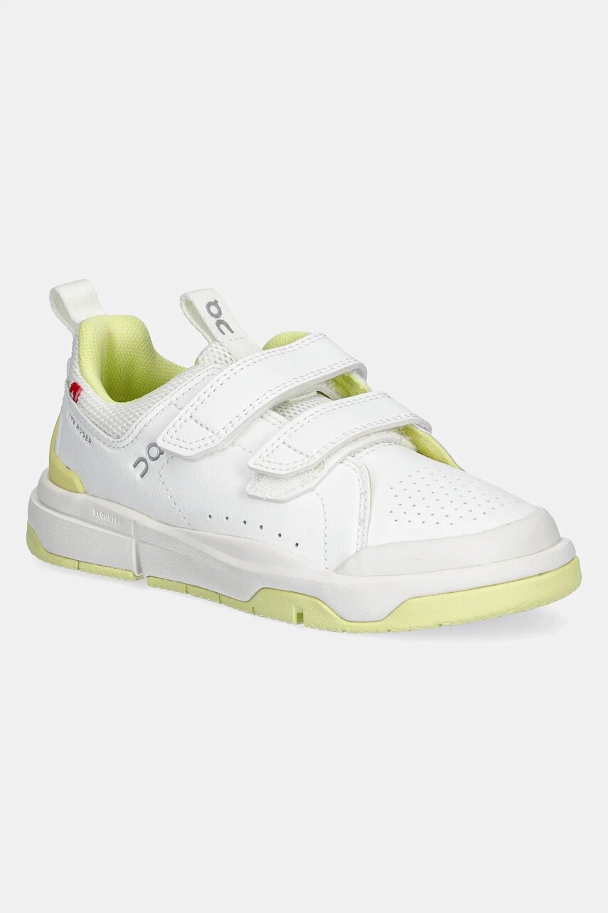 Detské tenisky On THE ROGER KIDS biela farba, 3KE10010124