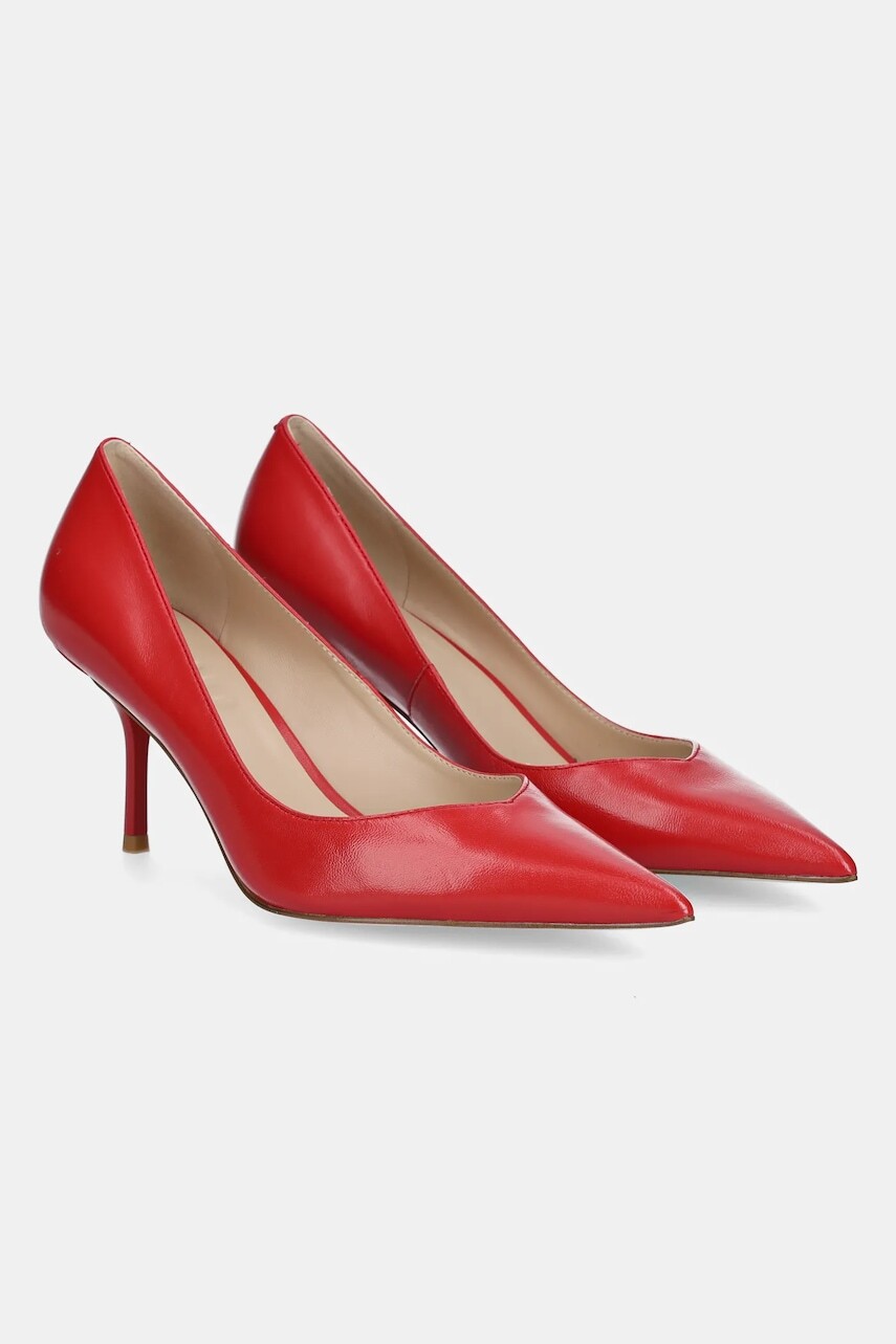 Kožené lodičky Answear.LAB červená farba