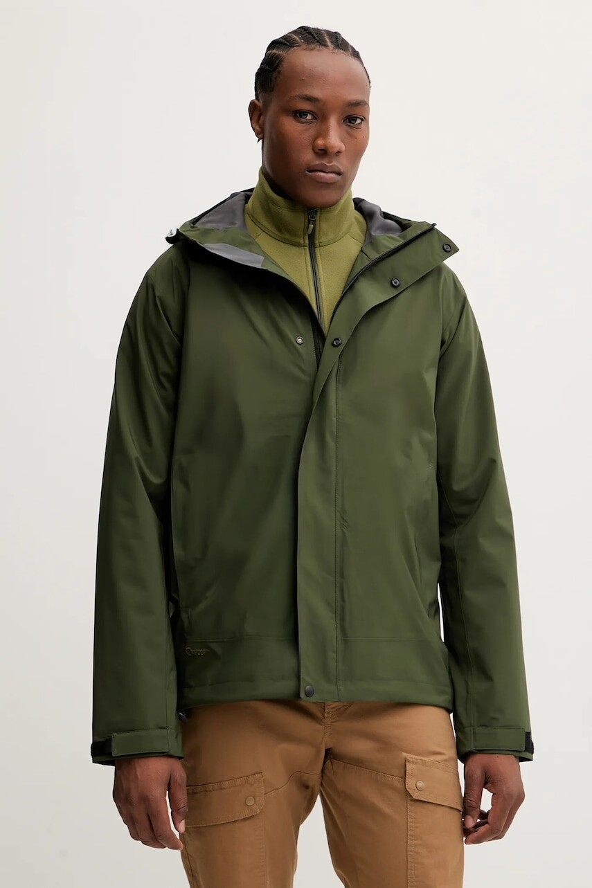 Nepremokavá bunda Haglöfs Breeze žltá farba, 607680