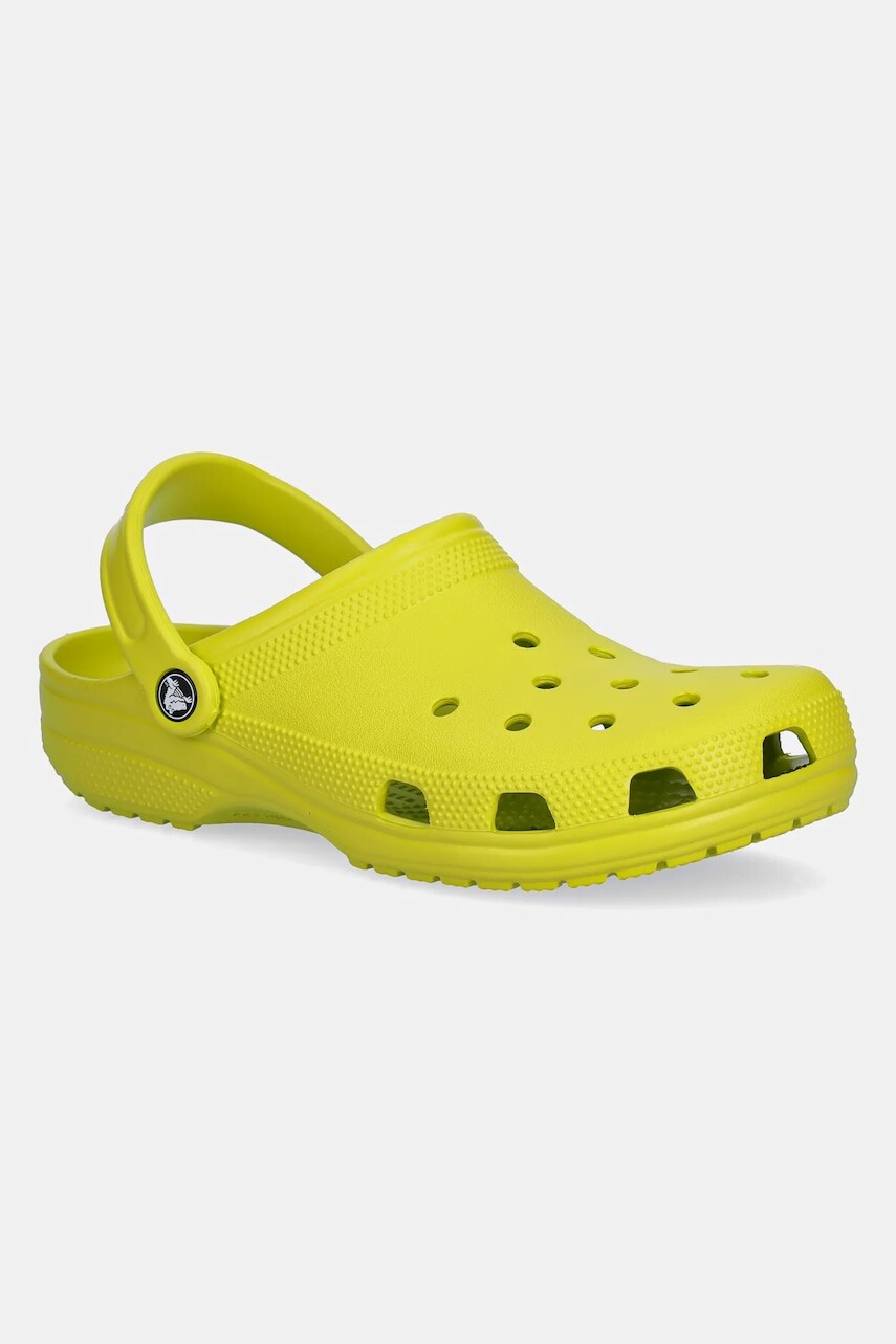 Šľapky Crocs Classic zelená farba, 10001