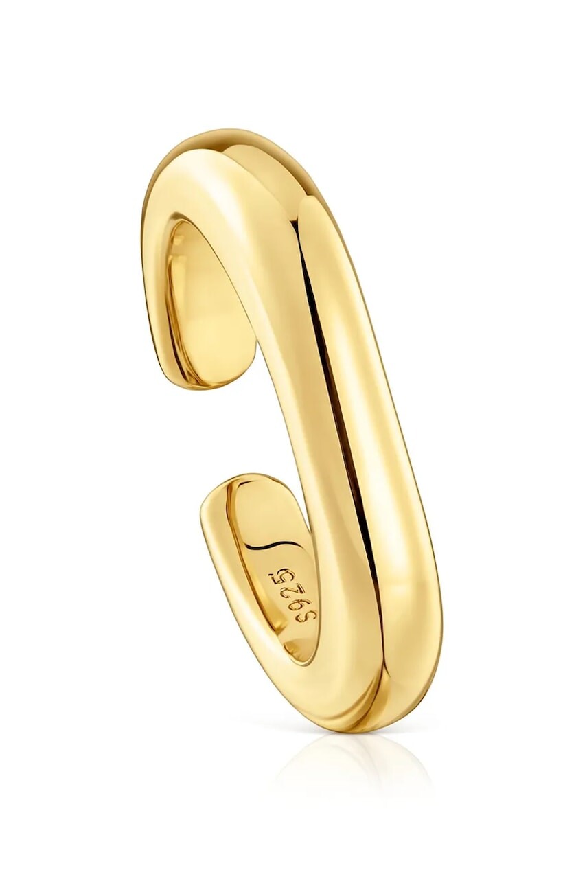 Strieborný pozlátený prsteň Tous 1004239110