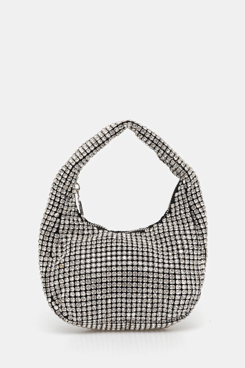 Kabelka Liu Jo strieborná farba, AA5244 J4594