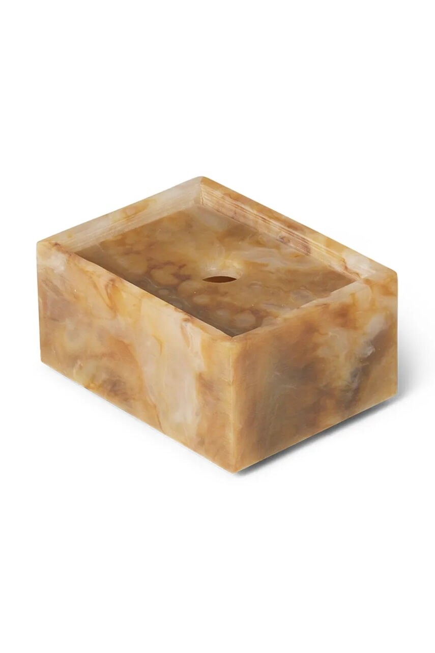 Úložný box ferm LIVING Mist Box oranžová farba