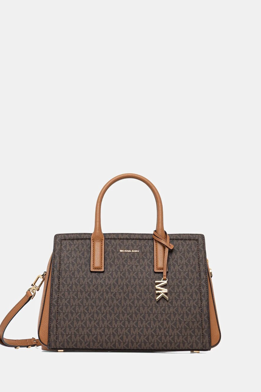 Kabelka MICHAEL Michael Kors LAILA hnedá farba, 30R5G9IS6B