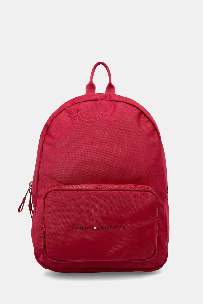 Detský ruksak Tommy Hilfiger ružová farba, veľký, jednofarebná, AU0AU01864