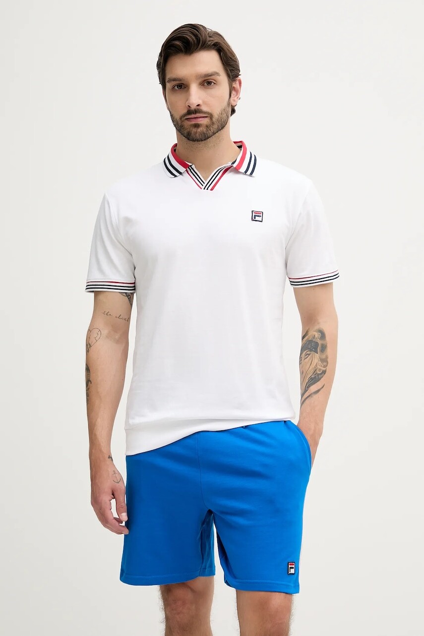 Bavlnená súprava Fila biela farba, FPS1214