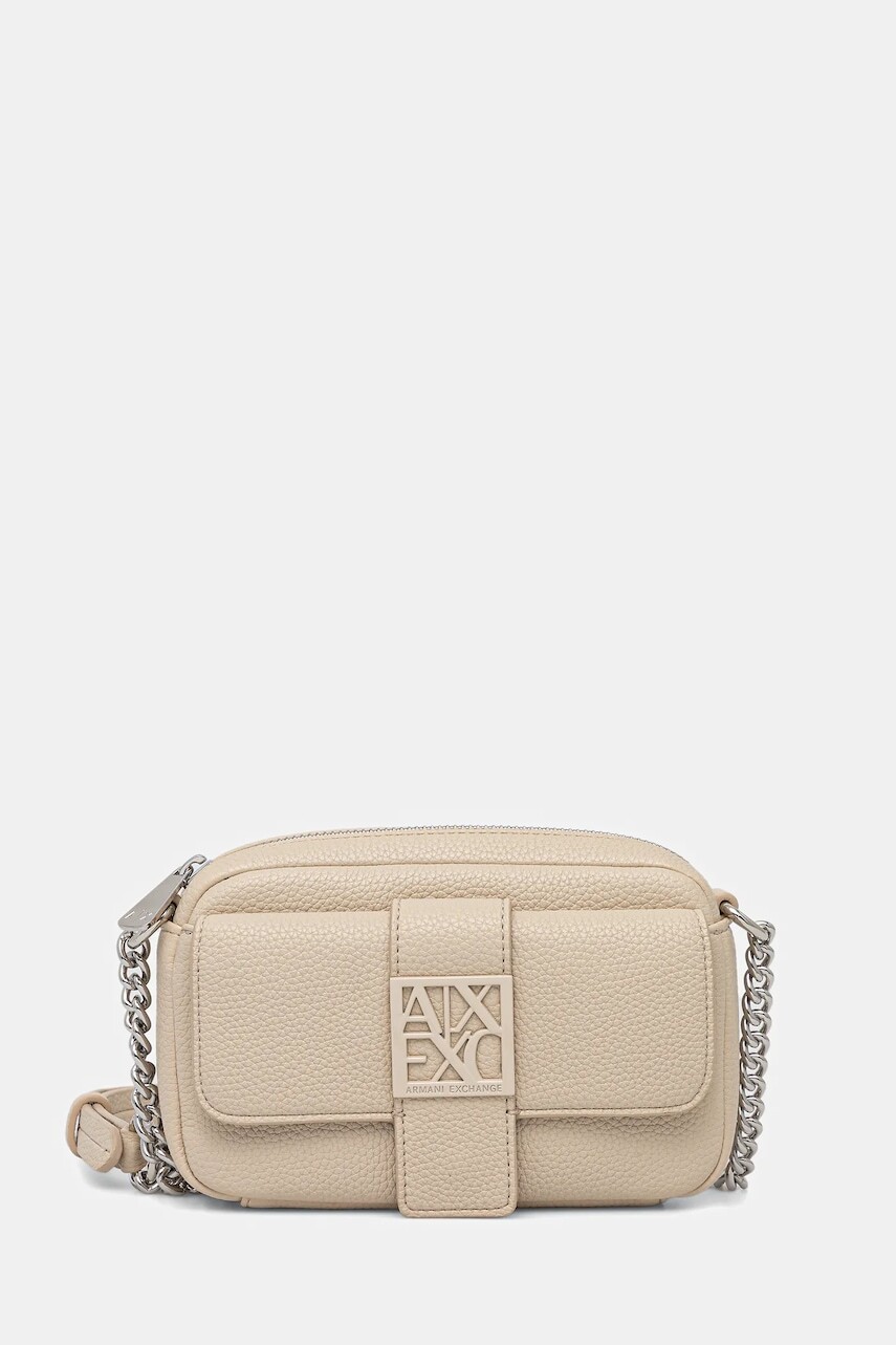 Kabelka Armani Exchange béžová farba, XW000324 AF11902