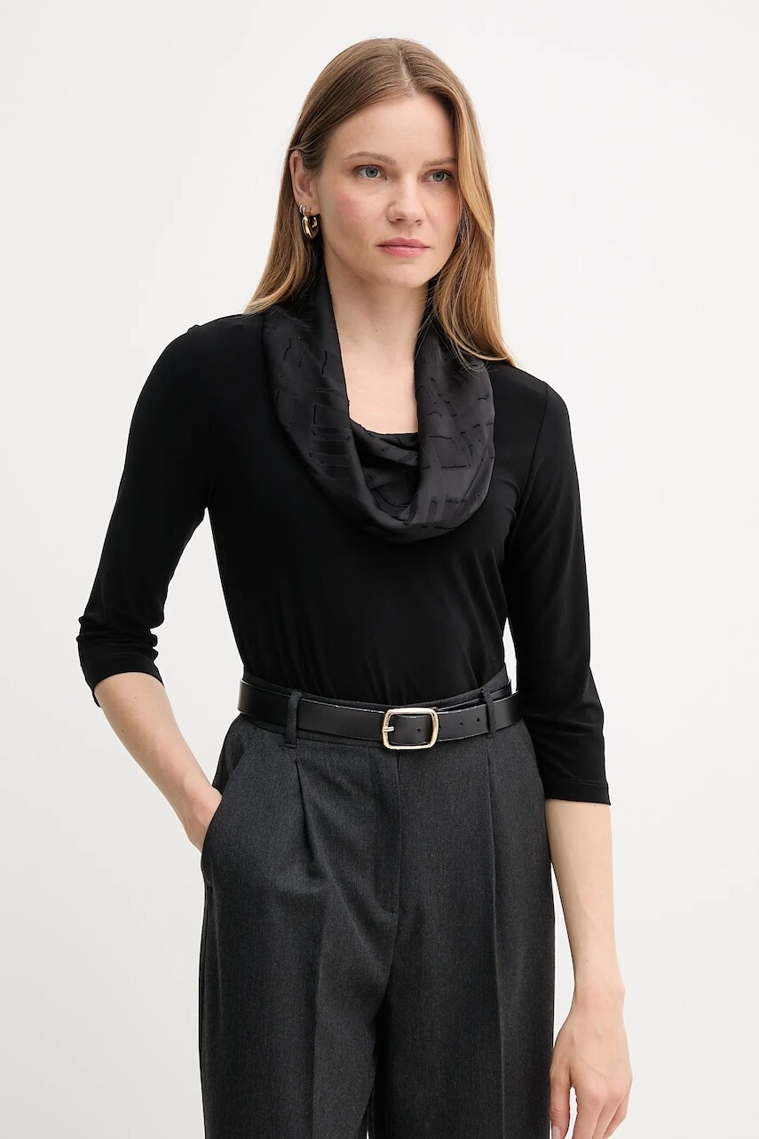 Blúzka Joseph Ribkoff čierna farba, jednofarebná, 253211