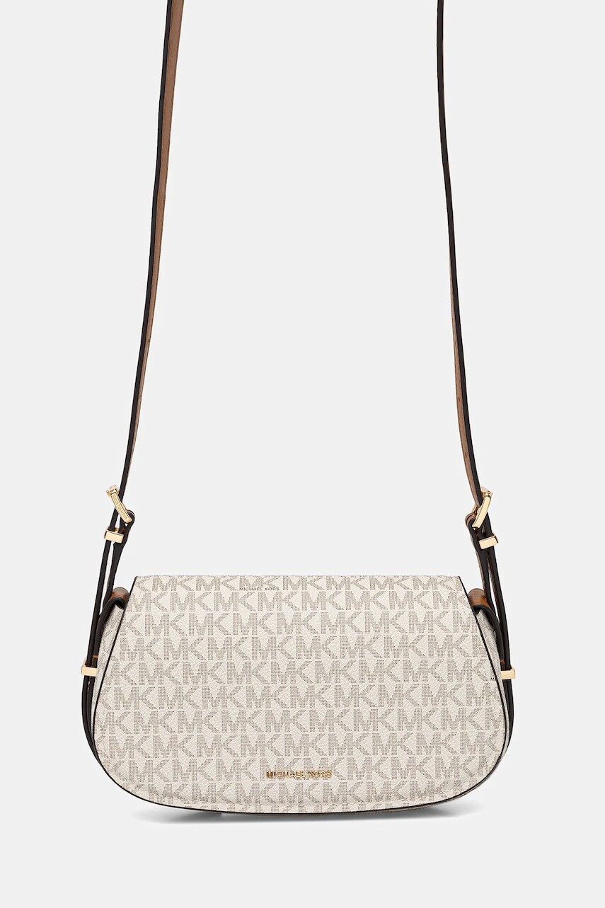 Kabelka MICHAEL Michael Kors LYDIA béžová farba, 32S5GL0C1B
