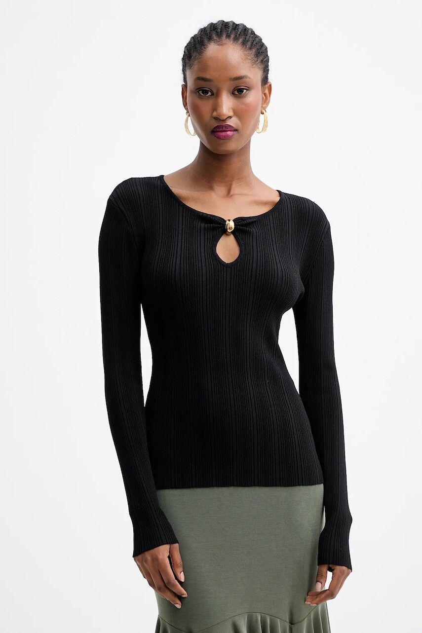 Blúzka Marciano by Guess KATHLEEN čierna farba, 5YGR29 5875Z