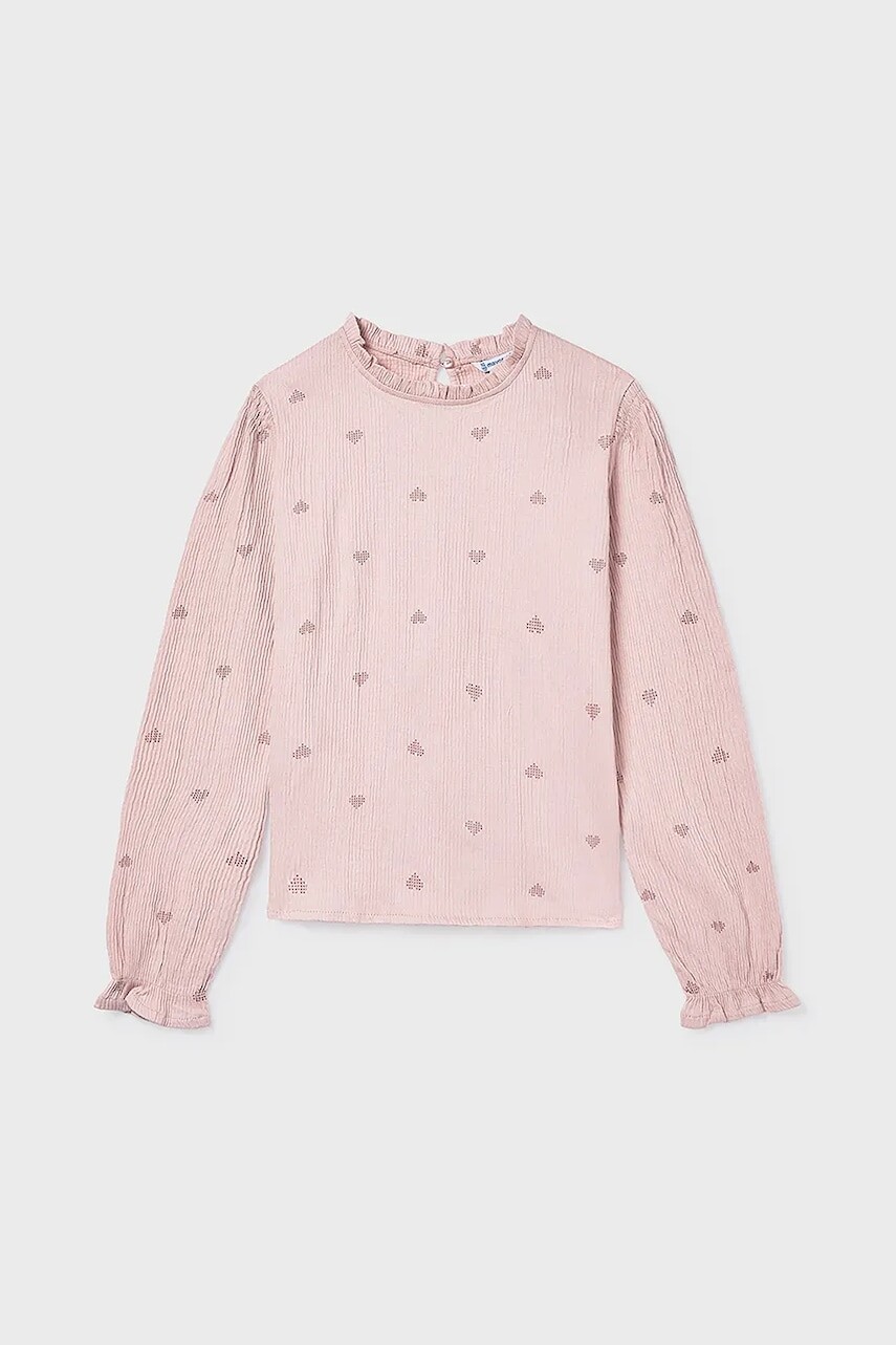 Blúzka Mayoral ružová farba, 7026