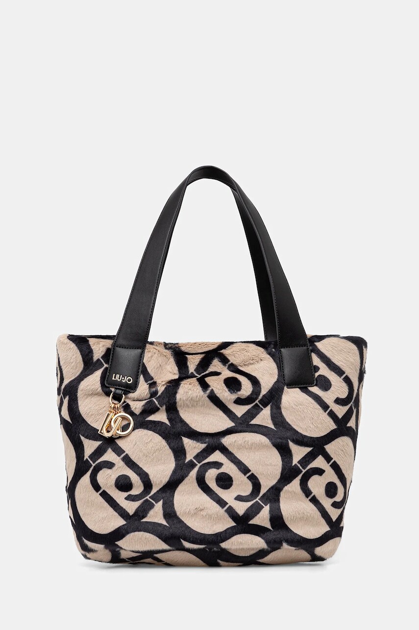 Kabelka Liu Jo béžová farba, AF5154.E0305