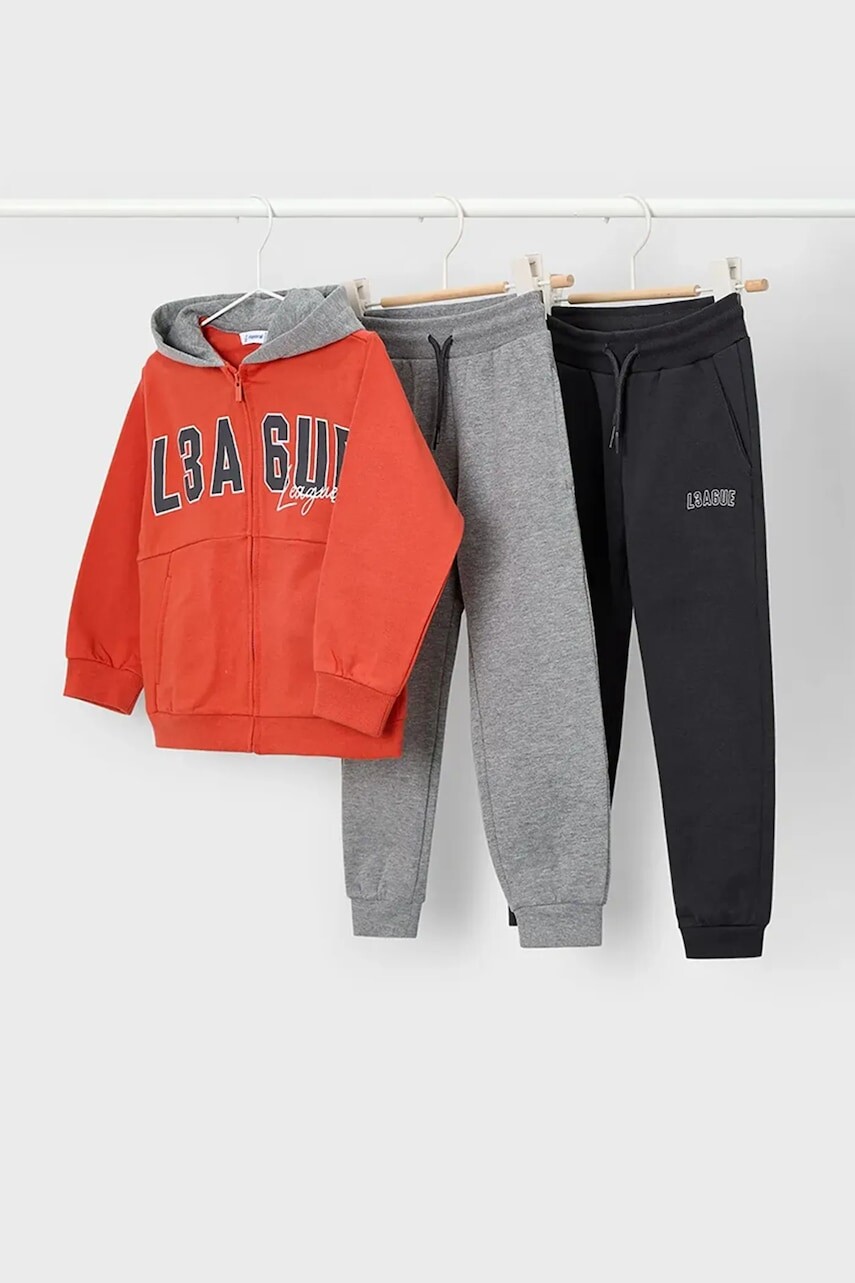 Detská tepláková súprava Mayoral oranžová farba, 907