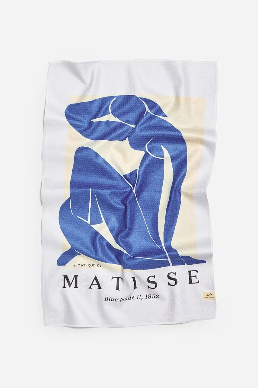 Kuchynská utierka Slowtide x Henri Matisse 45 x 70 cm modrá farba