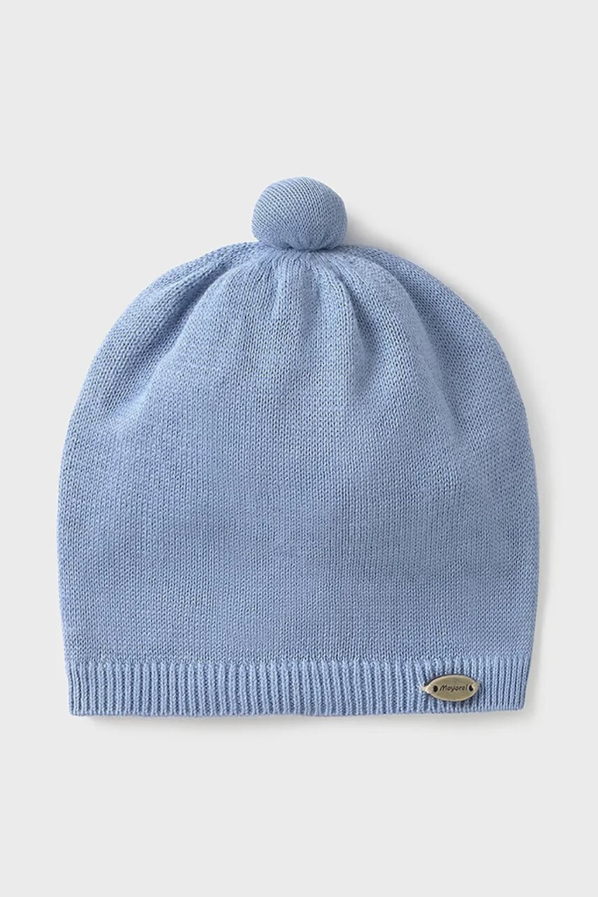 Čiapka pre bábätká Mayoral Newborn modrá farba, 9936