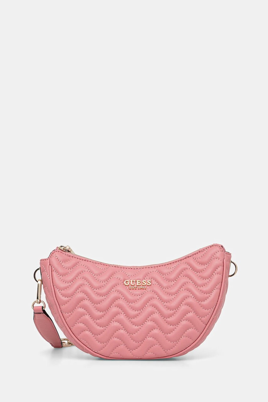 Kabelka Guess MELISANDRA ružová farba, HWQG96 53180