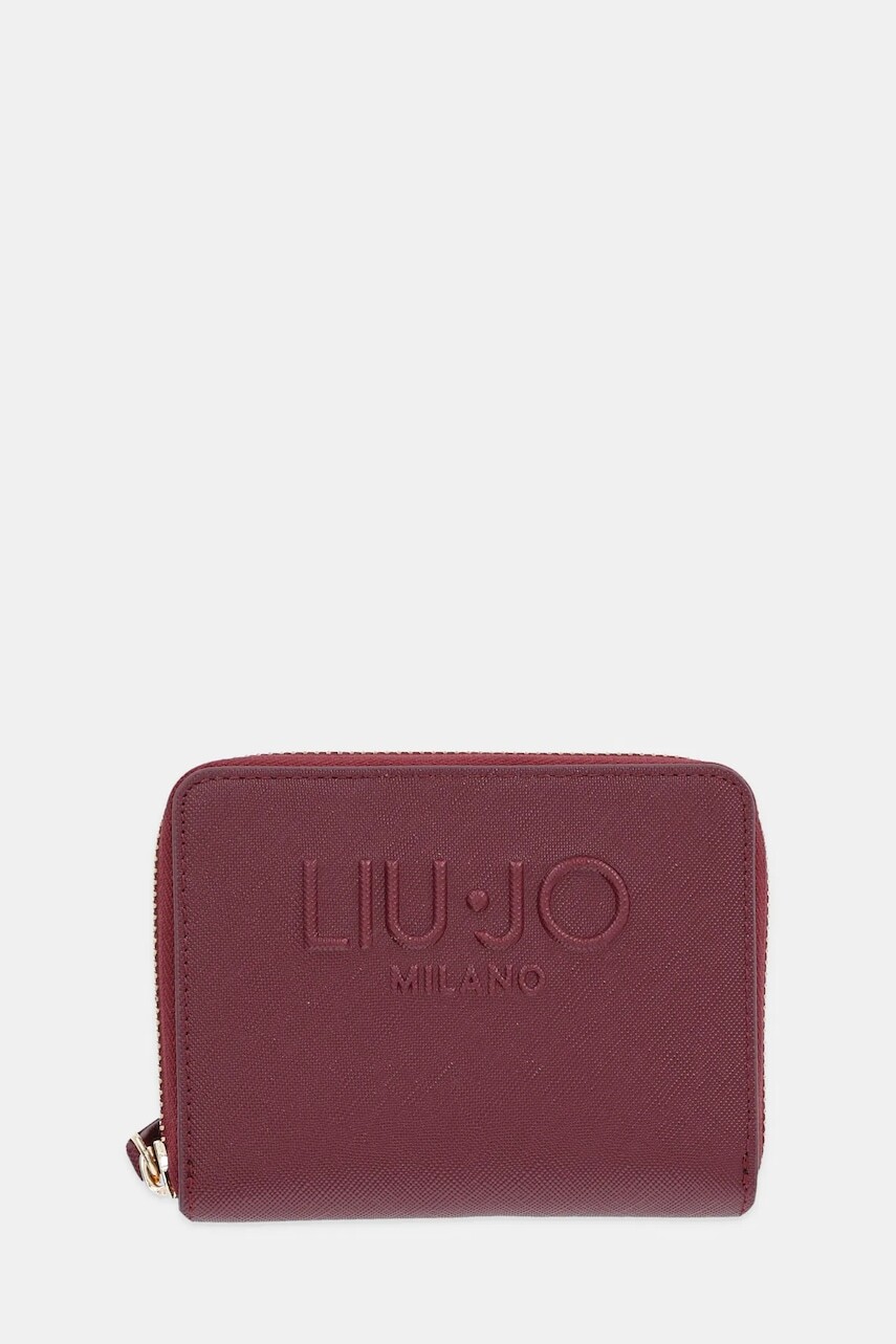 Peňaženka Liu Jo dámska, bordová farba, AF5156.E0087