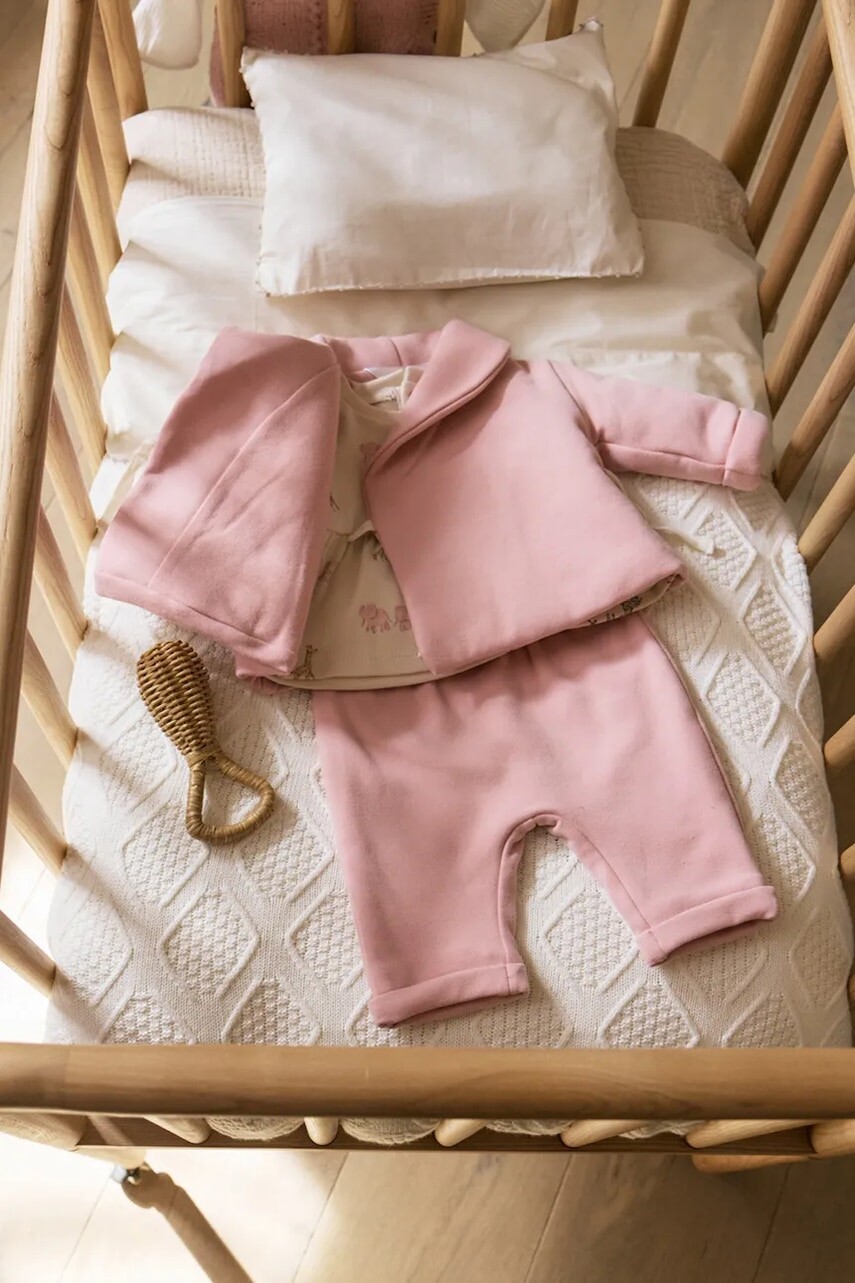 Sada pre bábätká Mayoral Newborn ružová farba, 2561
