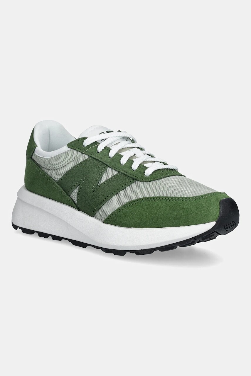 Tenisky New Balance 370 zelená farba, U370HA