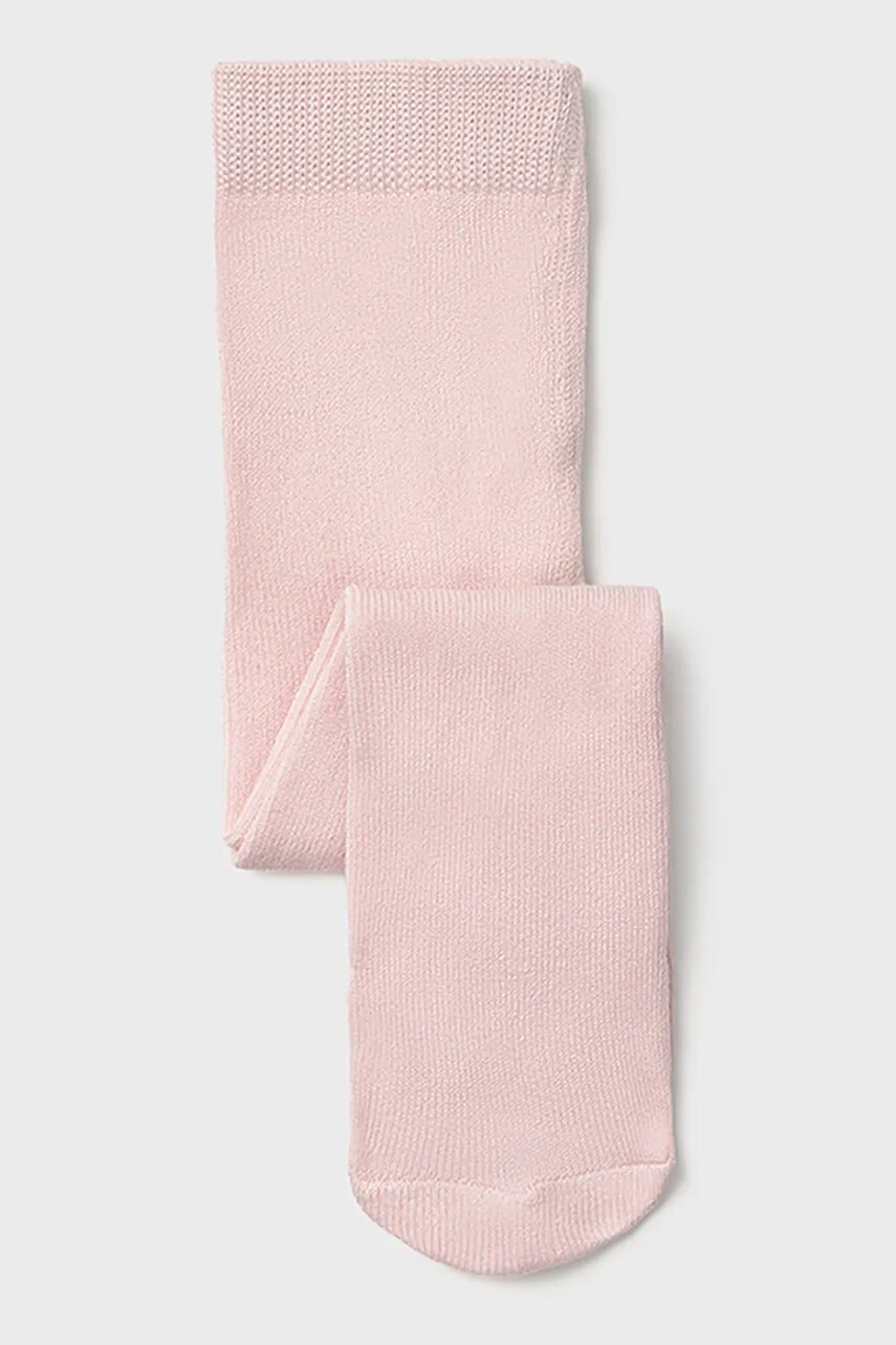 Detské pančuchy Mayoral Newborn ružová farba, 9916