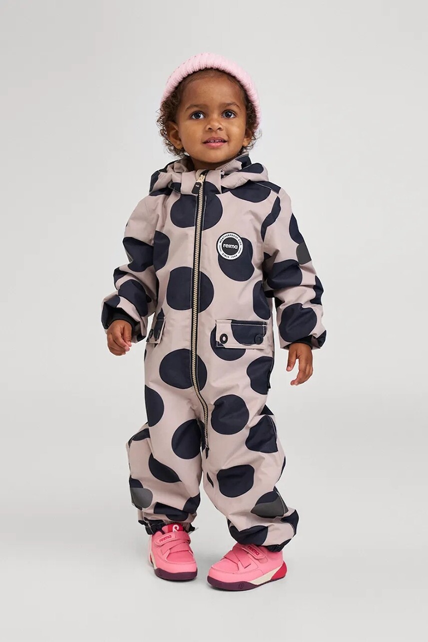 Detský overal Reima Marte Mid béžová farba, 5100115B