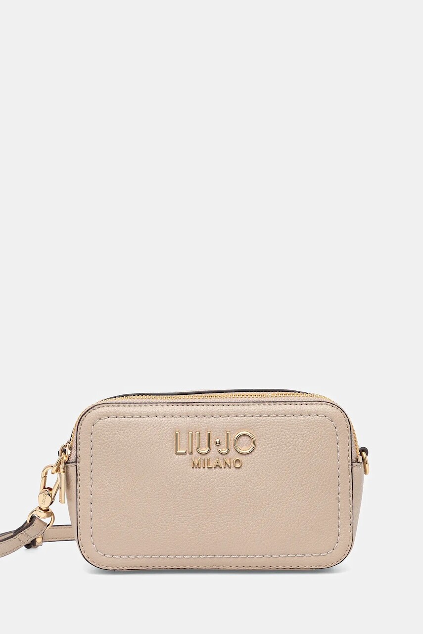 Kabelka Liu Jo béžová farba, AF5100.E0058
