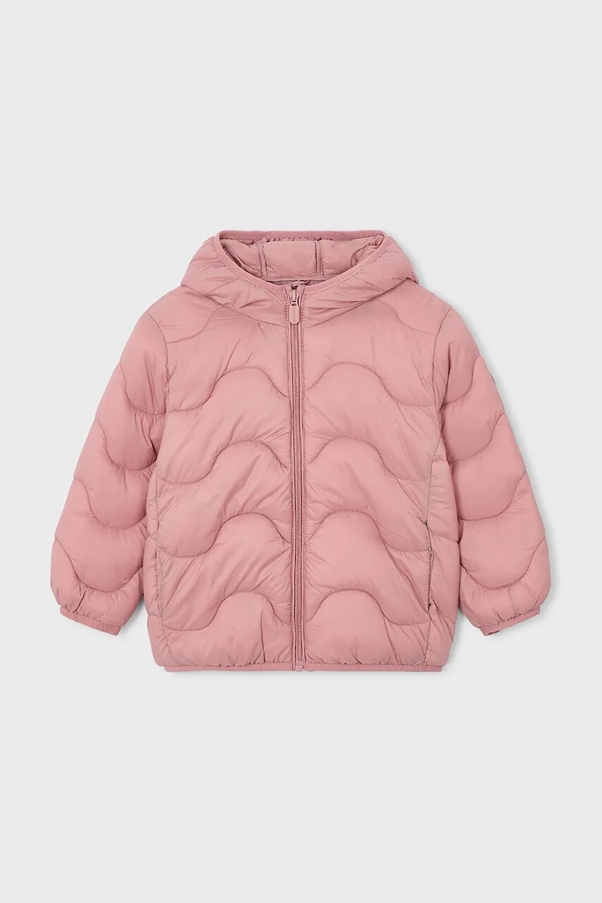 Detská bunda Mayoral ružová farba, 4443