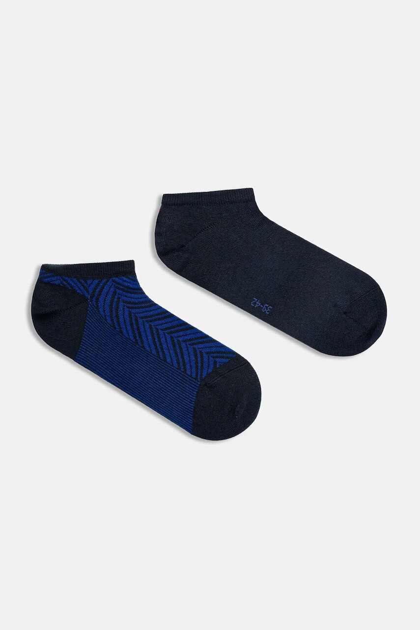 Ponožky Tommy Hilfiger 2-pak tmavomodrá farba, 701236323