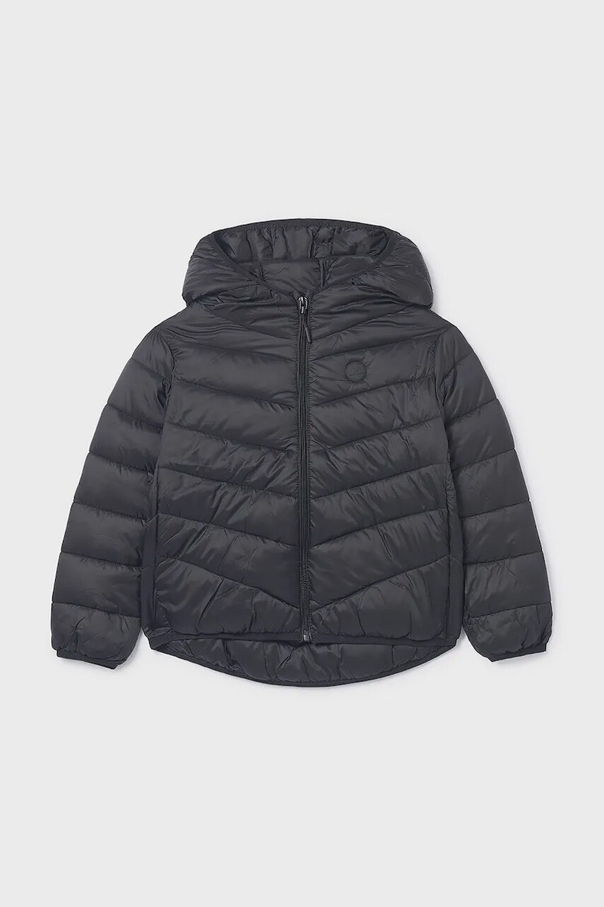 Detská bunda Mayoral čierna farba, 7434
