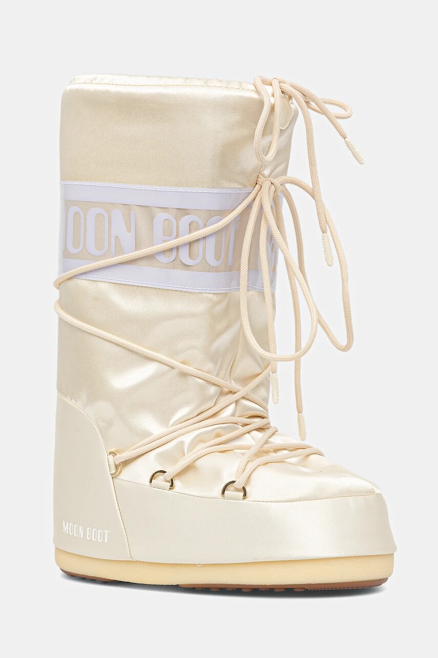 Snehule Moon Boot MB ICON PEARLY béžová farba, 80D1403060 L020