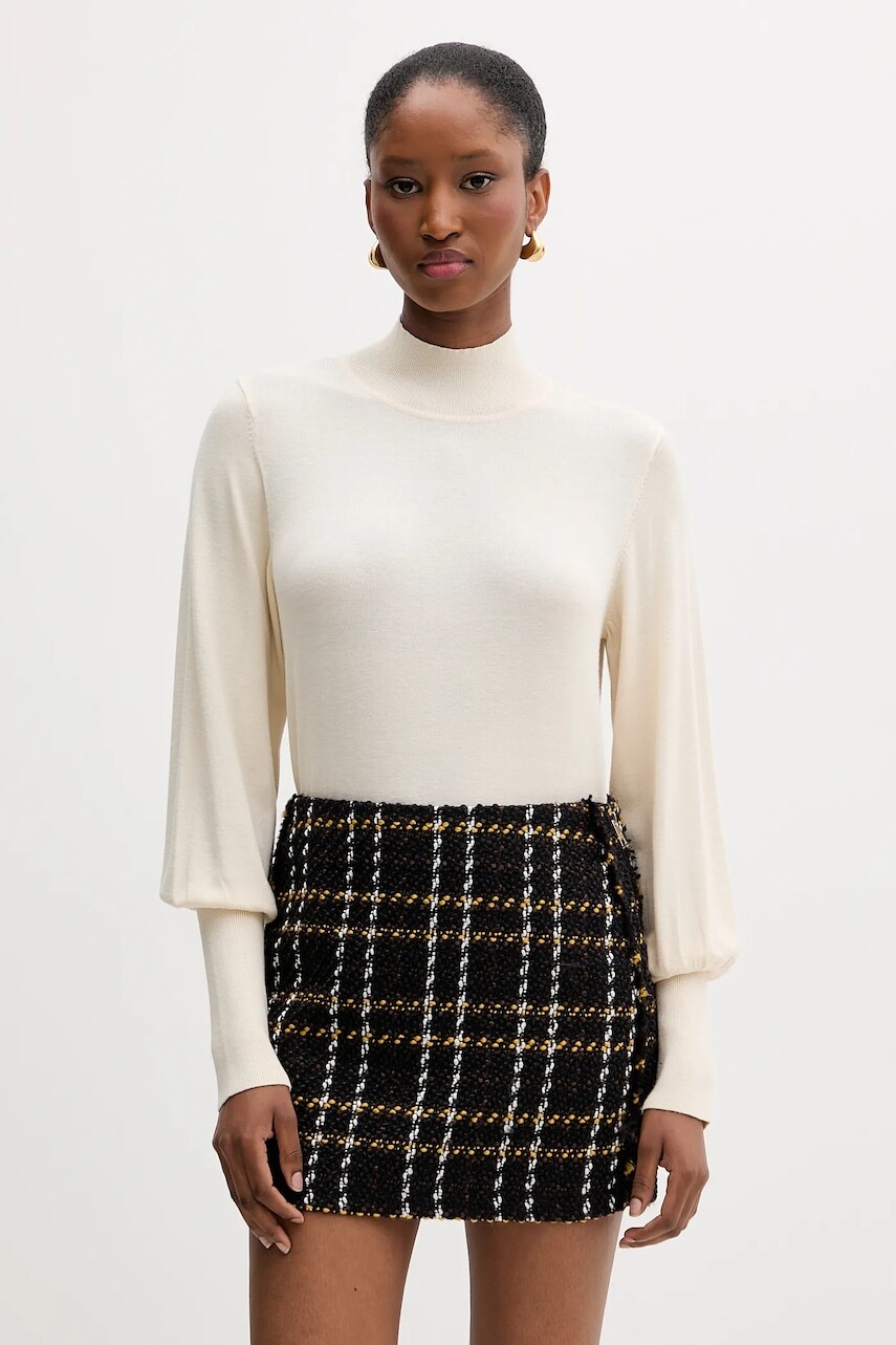 Sveter Silvian Heach HALKA béžová farba, ľahký, GPA25041LU