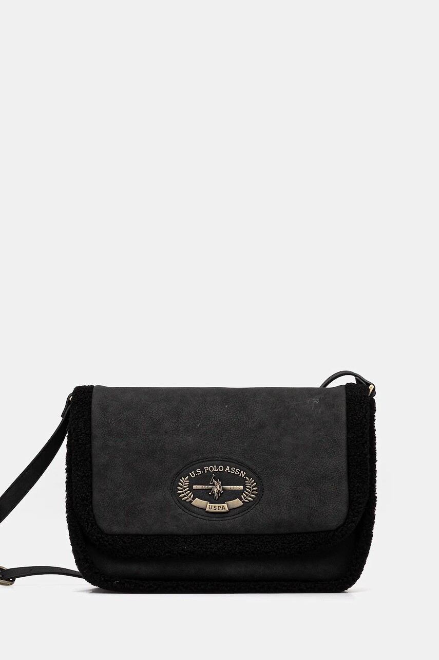 Kabelka U.S. Polo Assn. Holly čierna farba, BIUKO8873WPJ